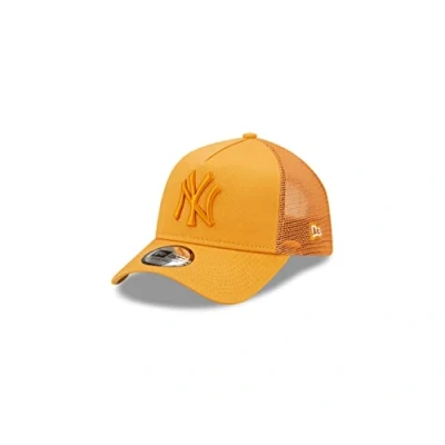 Abbildung von New Era MLB Fanartikel Kinder York Yankees Cap gebogener Schirm Mesh Gelb Youth