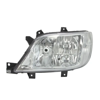 Abbildung von TYC 20 0526 05 2 Scheinwerfer links H7, H3 mit Lampenträger, ohne Elektromotor MERCEDES BENZ: Sprinter 3 T Minibus, Van, Van