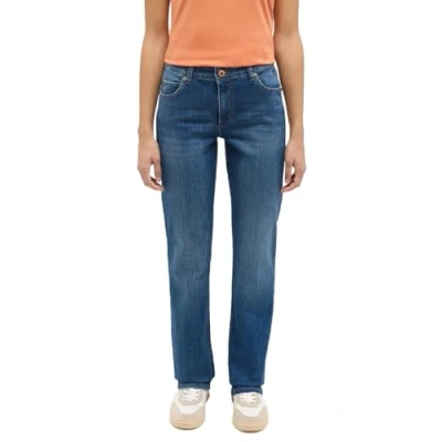 Abbildung von Mustang Style Crosby Jeans Straight Leg, Damen, Größe: 29x32, Blau