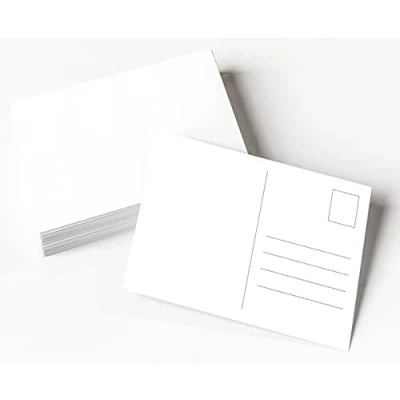Abbildung von Clever Pool, Blanko Postkarten zum Selbstgestalten, Postkarte aus weißem Karton, Bedrucken (100 x DIN A6)