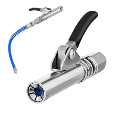 Abbildung von Madlife Garage Fettpressen,Fettpresse Mundstück,Fettpresse für Schmiernippel mit 30 cm Schlauch,Pressol Fettpresse,Fettpresse Kupplung Fettpressefür alle Arten von Fettpressen