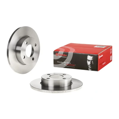 Abbildung von BREMBO 08.2794.14 Bremsscheibe 256 13 4 voll AUDI: 80 B3, 90 100 C3 Saloon
