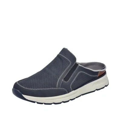 Abbildung von Rieker Herren B0760 Clogs, Blau, 43 EU