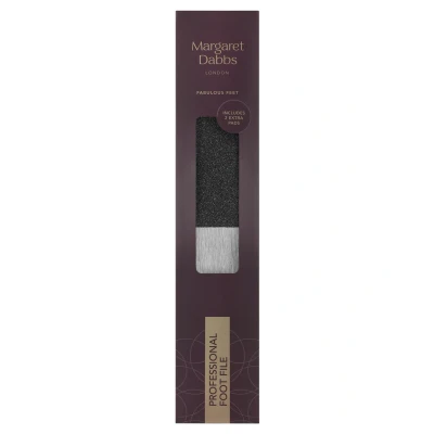 Abbildung von Margaret Dabbs London Professional FOOT FILE + 2 Ersatzpads Gesichtspflege Zubehör, Größe: 120 g,