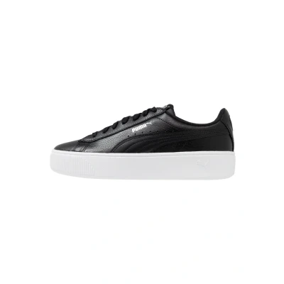 Abbildung von Puma Vikky Stacked Sneaker low, Damen, Größe: 41, Black Leder