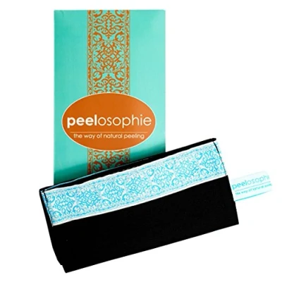 Abbildung von Carenesse Peeling Handschuh Peelosophie Men I Körperpeeling porentief für reine Männer Haut Grober Hamam Peelinghandschuh natürlich &amp; effektiv Scrub exfoliating glove Ohne Chemie Plastik