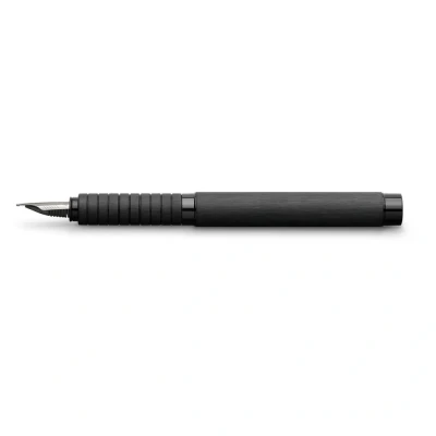 Abbildung von Faber Castell Essentio Aluminium Black FP F