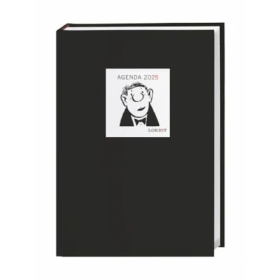 Abbildung von Loriot Agenda A5 2025: Taschen Kalender mit Platz für Organisatorisches und Humor. Die besten Zeichnungen von in einem praktischen Buchkalender. (Kalenderbücher Heye)