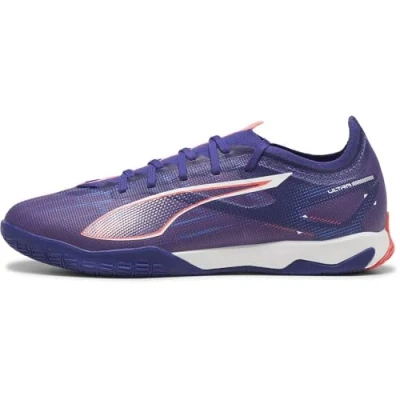 Abbildung von Puma Ultra 5 Match IT Fußballschuh Halle, Herren, Größe: 46, Lapis lazuli/white/sunset glow Schuhe