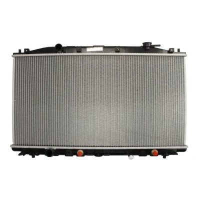 Abbildung von NISSENS 68096 Kühler, Motorkühlung Aluminium 400 766 16 Kühlrippen gelötet HONDA: ACCORD 8