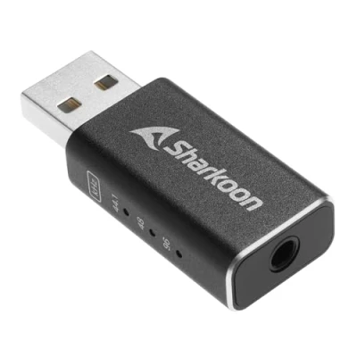 Abbildung von Sharkoon Gaming DAC Pro S V3, Externe Soundkarte, Hi Res Audio
