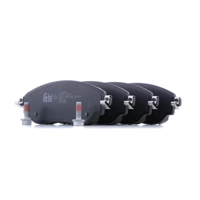 Abbildung von FEBI BILSTEIN 116286 Bremsbelagsatz Vorderachse mit Schraubensatz OPEL: Vivaro B Combi, Van, Platform / Chassis, RENAULT: Trafic 3