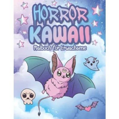 Abbildung von Horror Kawaii Malbuch: Gothic Malbuch für Erwachsene &amp; Jugendliche mit 25 süßen Monster Motiven zum Ausmalen