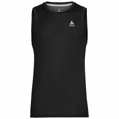 Abbildung von Odlo Herren F dry Funktionsunterwäsche Tanktop, Schwarz, M EU