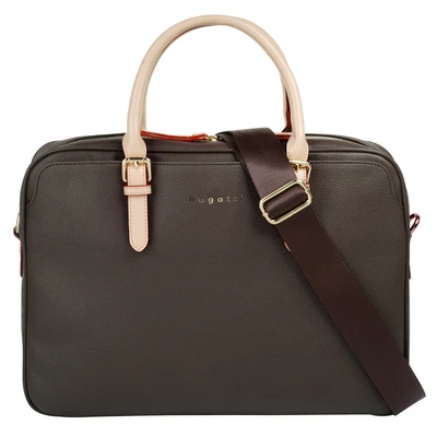 Abbildung von bugatti ELLA Notebooktasche, Größe: One Size, Dunkelbraun