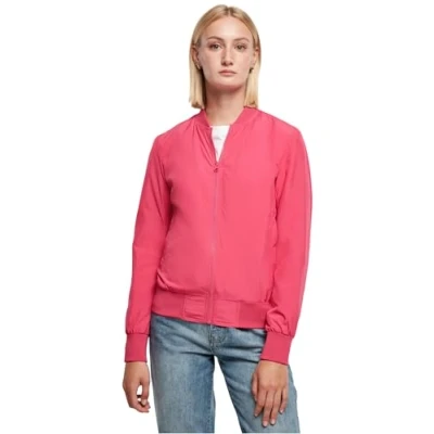 Abbildung von Urban Classics Bomberjacke, Damen, Größe: XL, Hibiskus pink