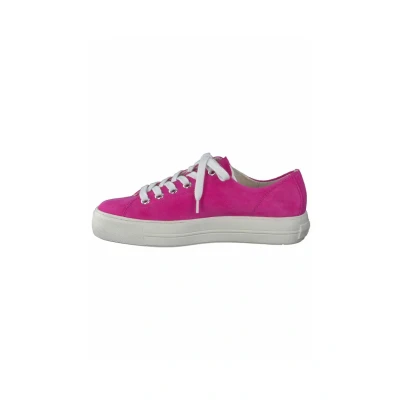 Abbildung von Paul Green Sneaker low, Damen, Größe: 38.5, Samtziege flamingo Schuhe