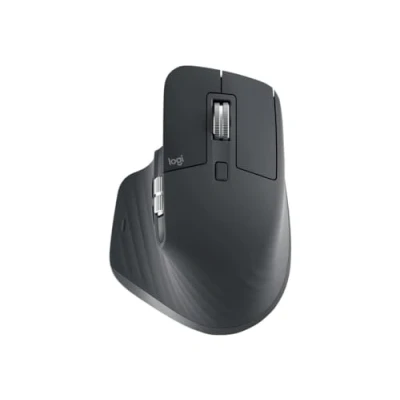 Abbildung von Logitech MX Master 3S for Business, Kabellose Maus mit Quiet Clicks, 8K DPI, Sicherer Logi Bolt Empfänger, Bluetooth, USB C Ladung, MagSpeed Scrolling, Windows/Mac/Chrome/Linux Graphit, Grau