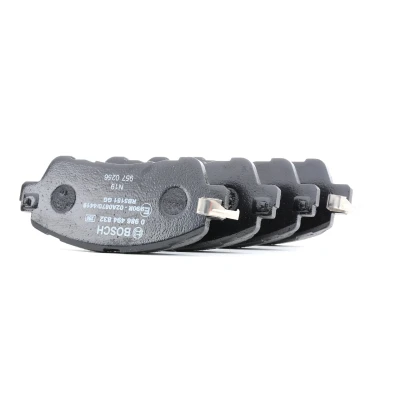 Abbildung von BOSCH 0 986 494 832 Bremsbelagsatz Low Metallic MAZDA: 2 Hatchback