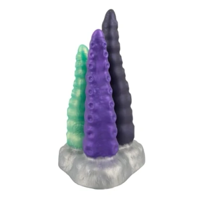 Abbildung von Dildo „Triple Tentacle“ mit Saugfuß