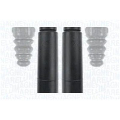 Abbildung von MAGNETI MARELLI 310116110116 Staubschutzsatz Hinterachse SEAT: Altea XL, Altea, Leon II Hatchback