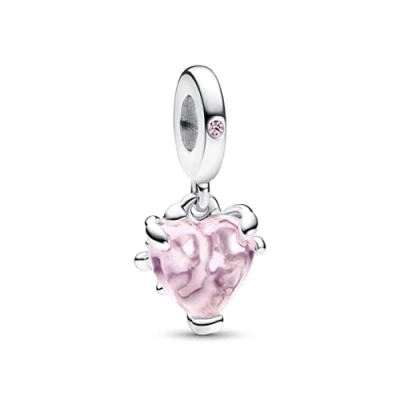 Abbildung von Pandora Moments Damen Charm Mehrfarbig/Rosa/Silber 792654C01
