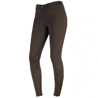 Abbildung von Schockemöhle Reithose Victory Full Grip Braun 36