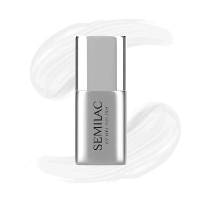Abbildung von Semilac Top Coat No Wipe UV Gel Soak Off Polish Salon Quality Manicure Effective Long Lasting Crack Resistant Easy to Apply (Blinking Copper &amp; Gold, 7ml)