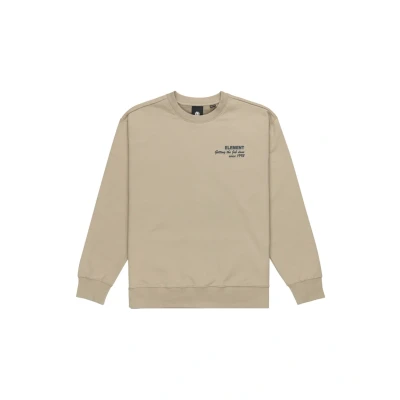 Abbildung von Element JOB DONE Sweatshirt, Herren, Größe: Large, Beige
