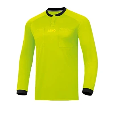 Abbildung von JAKO Herren Schiedsrichter trikot (Langarm) Fußballtrikots La, Lemon, XL EU