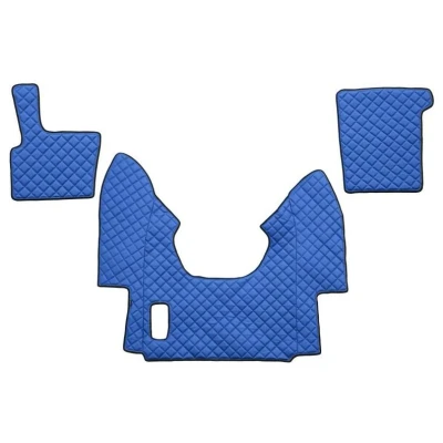 Abbildung von F CORE FL17 BLUE Fußmattensatz Eco Leder vorne 3 Blau