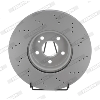 Abbildung von FERODO Bremsscheibe MERCEDES BENZ: A Class, GLB, CLA Shooting Brake 330mm 30mm 5 110, 15,2mm Belüftet DDF3081C Bremsscheiben, Scheibenbremsen