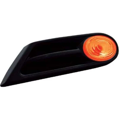 Abbildung von OLSA 1.02.165.00 Blinker orange links, seitlicher Einbau mit Lampenträger, Glühlampe Abdeckrahmen MINI: Hatchback, Clubman