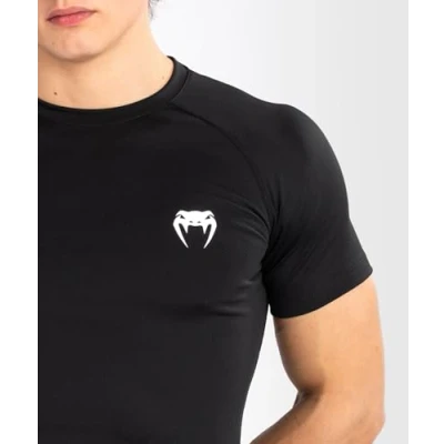 Abbildung von Venum, Contender Kurzarm Rashguard, Herren, M, Schwarz/Weiß