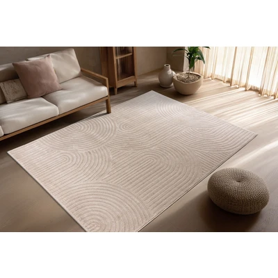 Abbildung von Kayoom Teppich "Bandito 325" rechteckig 11 mm Höhe modernes Design, Kurzflor, Wohnzimmer