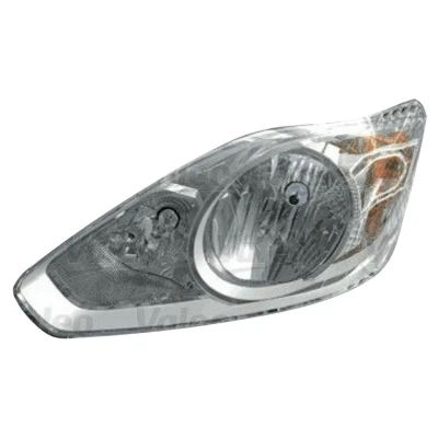 Abbildung von VALEO 044435 Scheinwerfer links H7, H1, W5W, PY21W Halogen transparent mit Abblendlicht für Rechtsverkehr ORIGINAL TEIL Stellmotor LWR