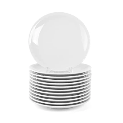 Abbildung von Holst Porzellan CT 021 PACK 12 12er Set Teller Katja flach 20 x 2,2 cm, weiß, Stück