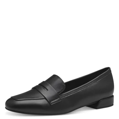 Abbildung von MARCO TOZZI Damen Slipper mit Blockabsatz Vegan, Schwarz (Schwarz), 39 EU