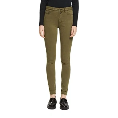 Abbildung von ESPRIT Damen 990ee1b306 Hose, Dark Khaki, 30W / 34L EU