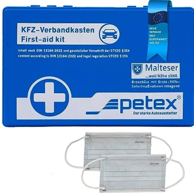 Abbildung von Petex 43920005 Verbandkasten DIN 13164 mit Koffer