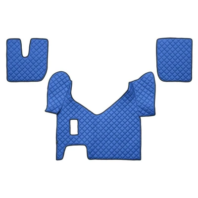 Abbildung von F CORE FL28 BLUE Fußmattensatz Eco Leder vorne 3 Blau