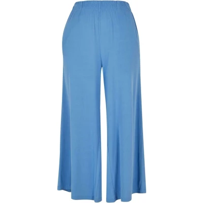 Abbildung von Urban Classics Culotte Stoffhose, Damen, Größe: XS, Horizonblue