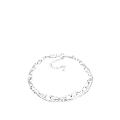 Abbildung von Sofia Milani Layer Armband, Damen, Größe: One Size, Silver