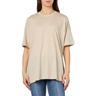 Abbildung von ONLY Onlmay LIFE Tshirt basic, Damen, Größe: Medium, Silver lining
