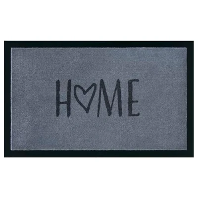 Abbildung von my home Fußmatte »Magne«, rechteckig, 5 mm Höhe, mit Spruch, Schrift Design, waschbar, robust, pflegeleicht, rutschfest