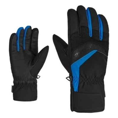 Abbildung von Ziener Herren GABINO Ski Handschuhe/Wintersport Warm, Atmungsaktiv, Black.Persian Blue, 9