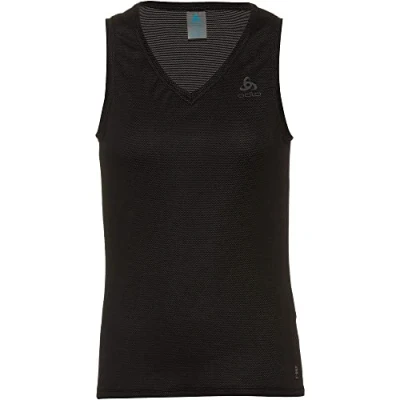 Abbildung von Odlo Damen Active F dry Light Funktionsunterwäsche Tanktop, Schwarz, XXL EU