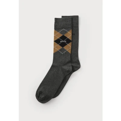 Abbildung von BOSS Men&#039;s 2P RS Argyle Col CC Regular Socks, Dark Blue403, 43 46