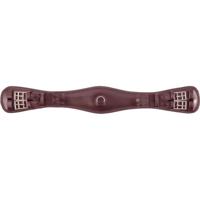 Abbildung von BR Dressurgurt Durham 2 Seitig Elastisch braun/silber 50cm
