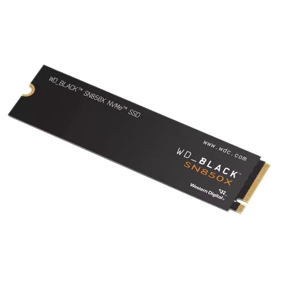Abbildung von WD_Black SN850X NVMe SSD mit Heatsink 8 TB interne (Gaming Speicher, PCIe Gen4 Technologie, lesen 7.2 MB/s, Schreiben 6.600 MB/s) Schwarz